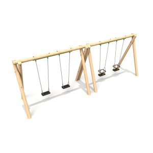 2 Flat & 2 Cradle Seats – 2.4m