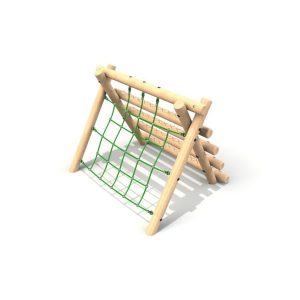 A-Frame Low - timber activity trail equipment