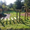 Old Downs activity trail with stepping and climbing features