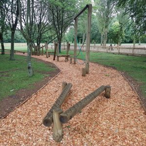 Burford Activity Trail woodland timber route by AllOutPlay
