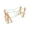 Burma Bridge - timber activity trail equipment