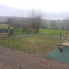 Croft Activity Trail timber bench and route view by AllOutPlay