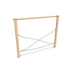 Cross Rope - timber activity trail equipment