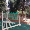 Dean Close Activity Trail timber balance frame by AllOutPlay