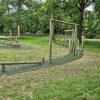 Linked timber activity trail route at Eastnor Woodshed