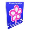 Flower Breathing playground panel