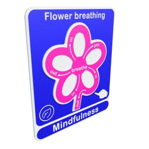 Flower Breathing playground panel