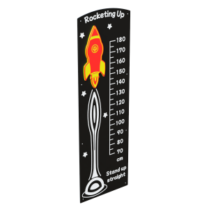 Height Chart Rocket playground panel