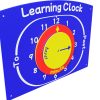 Learning Clock playground panel