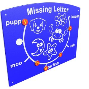 Missing Letter playground panel