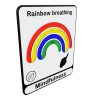 Rainbow Breathing playground panel