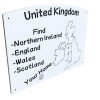 United Kingdom playground panel