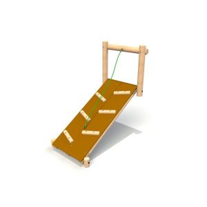 Embankment Ramp - timber activity trail equipment