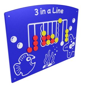 3 in a Line Ocean playground panel
