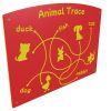 Animal Trace playground panel