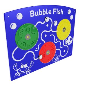 Bubble Fish playground panel