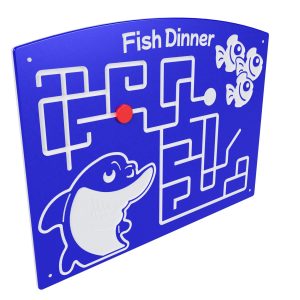 Fish Dinner playground panel