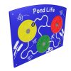 Pond Life playground panel