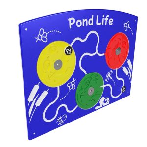 Pond Life playground panel