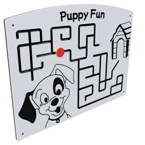 Puppy Fun playground panel