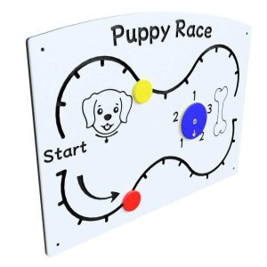 Puppy Race playground panel