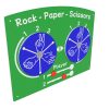 Rock Paper Scissors playground panel
