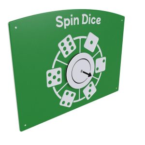 Spin Dice playground panel