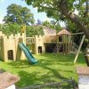 Garden three structure multi combo swing view
