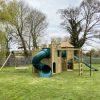 Alloutplay Garden Climbing Den Fort Rear View