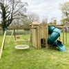 Alloutplay Garden Climbing Den Fort Side View