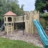 Alloutplay Garden Double Combo Climbing Den Tower View