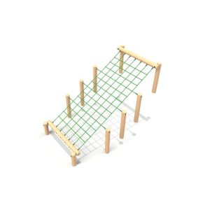 Medium Embankment Net - timber activity trail equipment