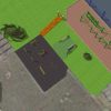 3D plan view of the Minchinhampton School playground improvements