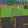 3D plan showing complete playground service layout at Minchinhampton School