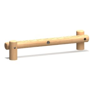 Mini Balance Beam - timber activity trail equipment