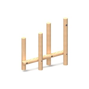 Mini Balance Weave - timber activity trail equipment
