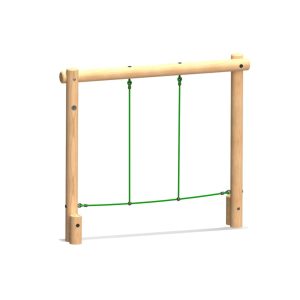 Mini Rope Weave - timber activity trail equipment