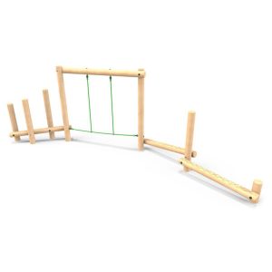 Mini Timber Trail 1 - timber activity trail equipment
