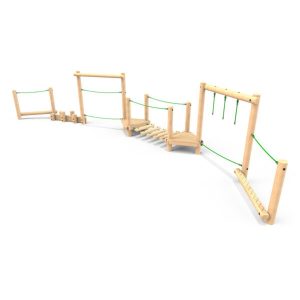 Mini Timber Trail 4 - timber activity trail equipment