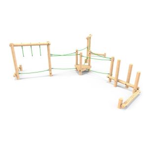 Mini Timber Trail 5 - timber activity trail equipment