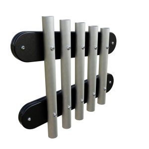 Music Brace 1 - Five Tube Short playground panel
