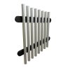 Music Brace 6 – Eight Tube Long playground panel