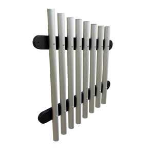 Music Brace 6 – Eight Tube Long playground panel