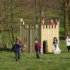 Garden Play Castle for residential garden adventure play