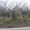 Garden Climbing Den for residential garden adventure play