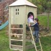 Garden Climbing Den for residential garden adventure play
