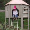 Garden Climbing Den for residential garden adventure play
