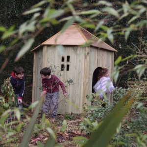 Garden Jungle Hut for residential garden adventure play