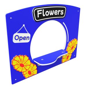 Flower Shop playground panel
