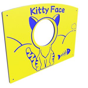 Kitty Face playground panel